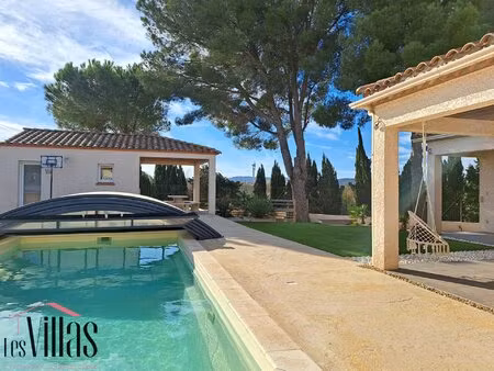 20 min. de narbonne - magnifique villa de plain-pied de 192 m2 avec 5 chambres