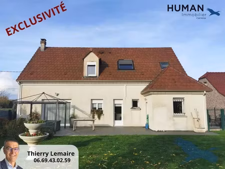 vente maison 5 pièces 148 m² à pelves (62118)  334 300 €