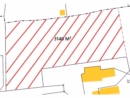 achat terrain 3 140m² lombron 72450