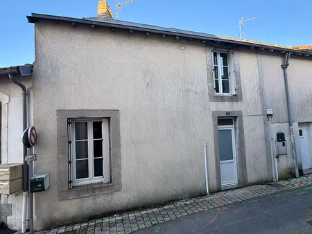maison 65 m² avec cour et grand garage aménageable - idéale 1er achat ou investissement