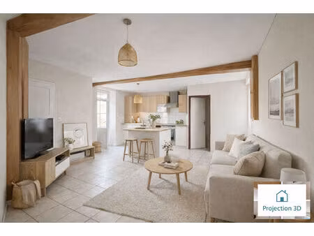 maison 65 m² avec cour et grand garage aménageable - idéale 1er achat ou investissement