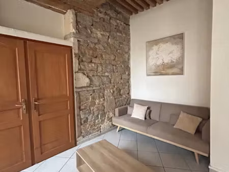 location meublée appartement 2 pièces 46 m² à lyon 1er (69001)  995 €