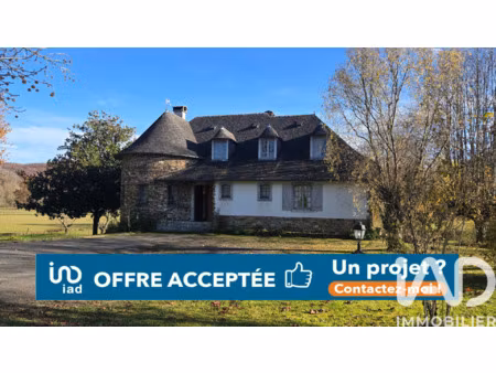 vente maison 7 pièces 240 m² ance-féas (64570)