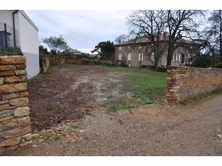 vente terrain 509 m² lachassagne (69480)