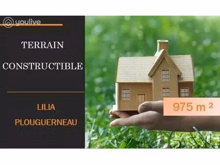 terrain constructible à vendre