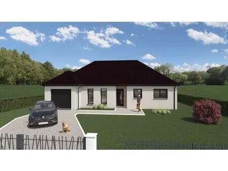 terrain avec maison neuve à vendre