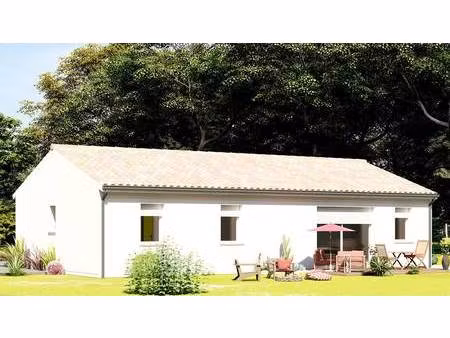 terrain avec maison neuve à vendre