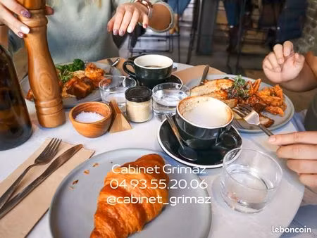 bar-restaurant terrasse – spot idéal dans le vieux nice