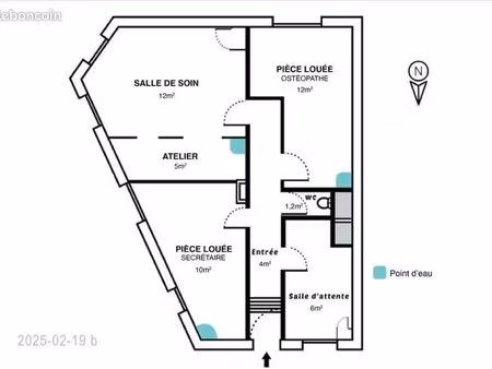 local / bureau paramédical