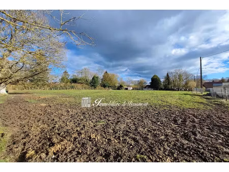 vente terrain 1784 m² à beaumont-le-roger (27170)  29 000 €