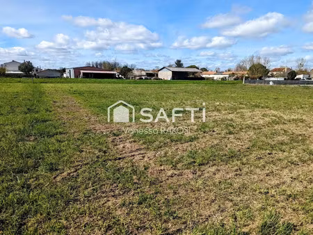 vente terrain à batir 1856 m² à voissay (17400)  28 500 €
