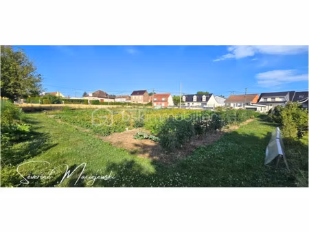 vente terrain 1129 m² à chocques (62920)  77 000 €