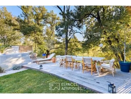 maison contemporaine avec vue panoramique à vieille-toulouse