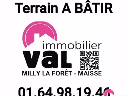 vente terrain milly-la-forêt (91490)