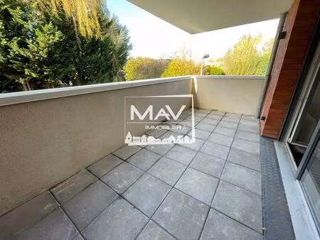 bondues centre magnifique t2 terrasse sud    dans residence de standing de 2023