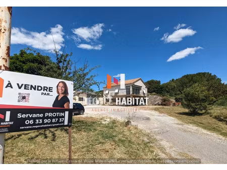 maison garage grand terrain