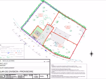 vente terrain 473 m² à mouguerre (64990)  199 000 €