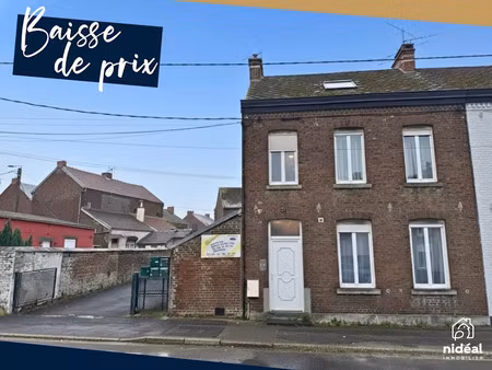 vente immeuble 135 m² à maubeuge (59600)  194 000 €