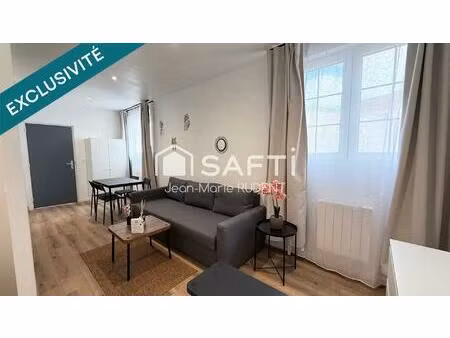 t2 28m2 - adresse rare  rénovation d’exception