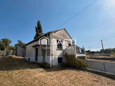 maison de 4 pièces sur sous sol