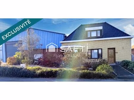 maison à vendre boeschèpe de 143m² + hangar 147m²