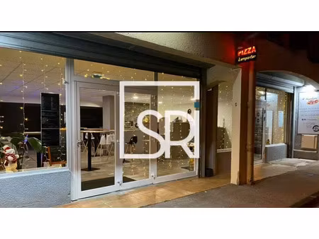 local commercial + logement a vendre