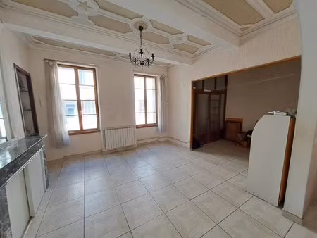 sallèles-d'aude maison de village t6 avec jardin et grand garage
