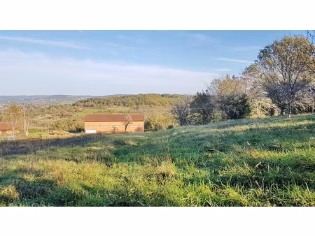 terrain constructible 2344 m2 siorac en périgord