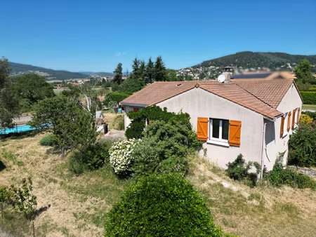 maison plain-pied 100m2 et piscine à boulieu-les-annonay