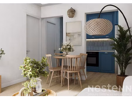 saint-pierre quiberon - vente appartement avec extérieur  2 chambres  rénové à penthièvre 