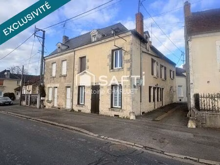 maison de bourg 128m² - 3 chambres - aucuns travaux à prévoir - terrain de 238m²