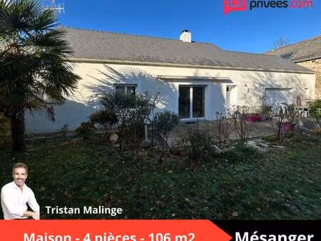 vente maison à mésanger (44522) : à vendre / 106m² mésanger
