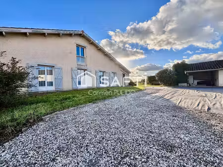 belle maison landaise familiale avec 4 à 5 chambres possible  2 salles de bains  terrasse 