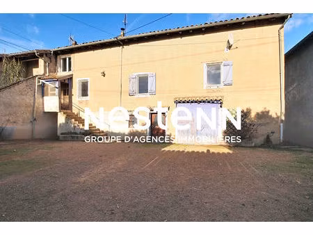 a vendre: maison sur sous-sol complet 3chs -10min 69220 belleville en beaujolais