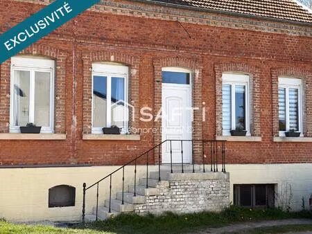 jolie maison de 112m2 axe reims-laon idéal chambres d'hôtes ou gîtes