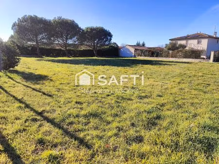 terrain à bâtir de 928 m²- rare en fond d’impasse