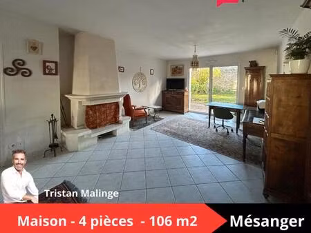 en vente maison 106 m² – 299 500 € |mésanger