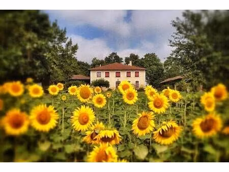 grande maison de campagne avec gîte sur 1.5ha vue sur les collines