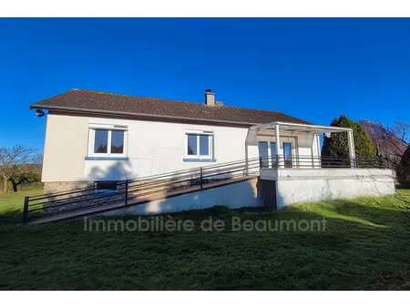 vente maison 4 pièces 71 m² à beaumont-le-roger (27170)  138 000 €