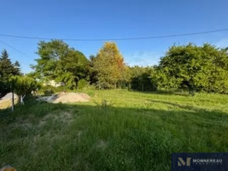 achat terrain 537m² barbezieux st hilaire 16300
