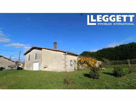 achat maison 3 pièces 63m² alloue 16490