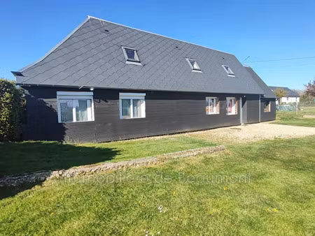 vente maison 7 pièces 120 m² à beaumont-le-roger (27170)  159 000 €