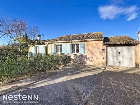 villa t4 plain pied de 88m² avec garage sur 520m² de terrain - le val