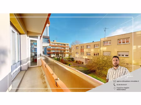 achat appartement 3 pièces 77m² offemont 90300