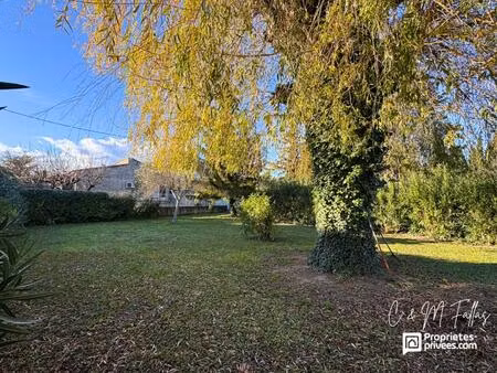 terrain constructible - 360 m² de surface utile - entraigues-sur-la-sorgue