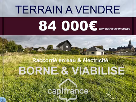 terrain à vendre totes 1552m2 84 000€