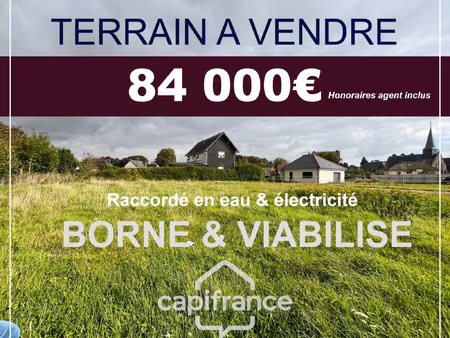 terrain à vendre totes 1552m2 84 000€