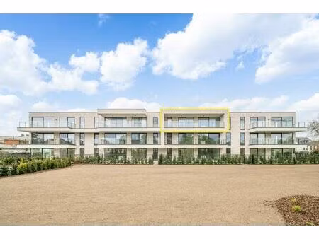 mooi zeer recent appartement op de tweede verdieping met terras in zonhoven-centrum