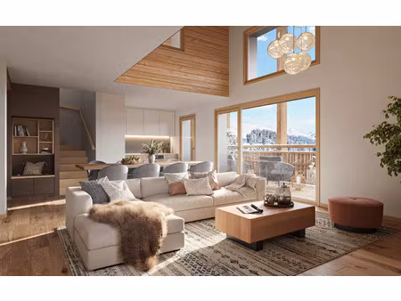 vente programme neuf t2  t3 pièces 40 à 67 m² huez (38750)