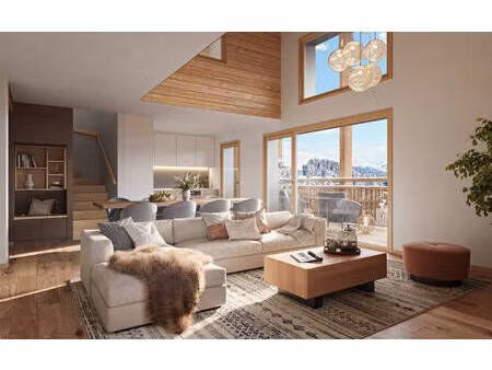 vente programme neuf t2  t3  t4 pièces 40 à 104 m² huez (38750)